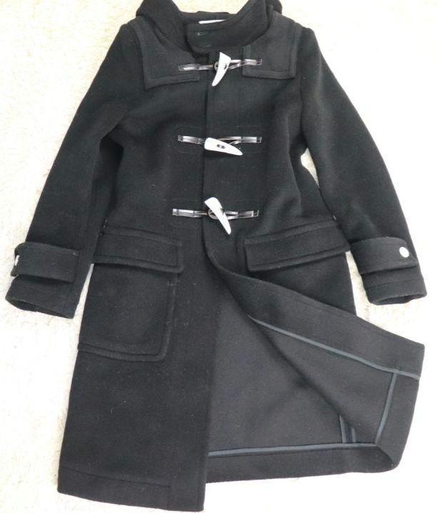 美品》HYKE ハイク ダッフルコート ロングコート 白トグル（HYKE