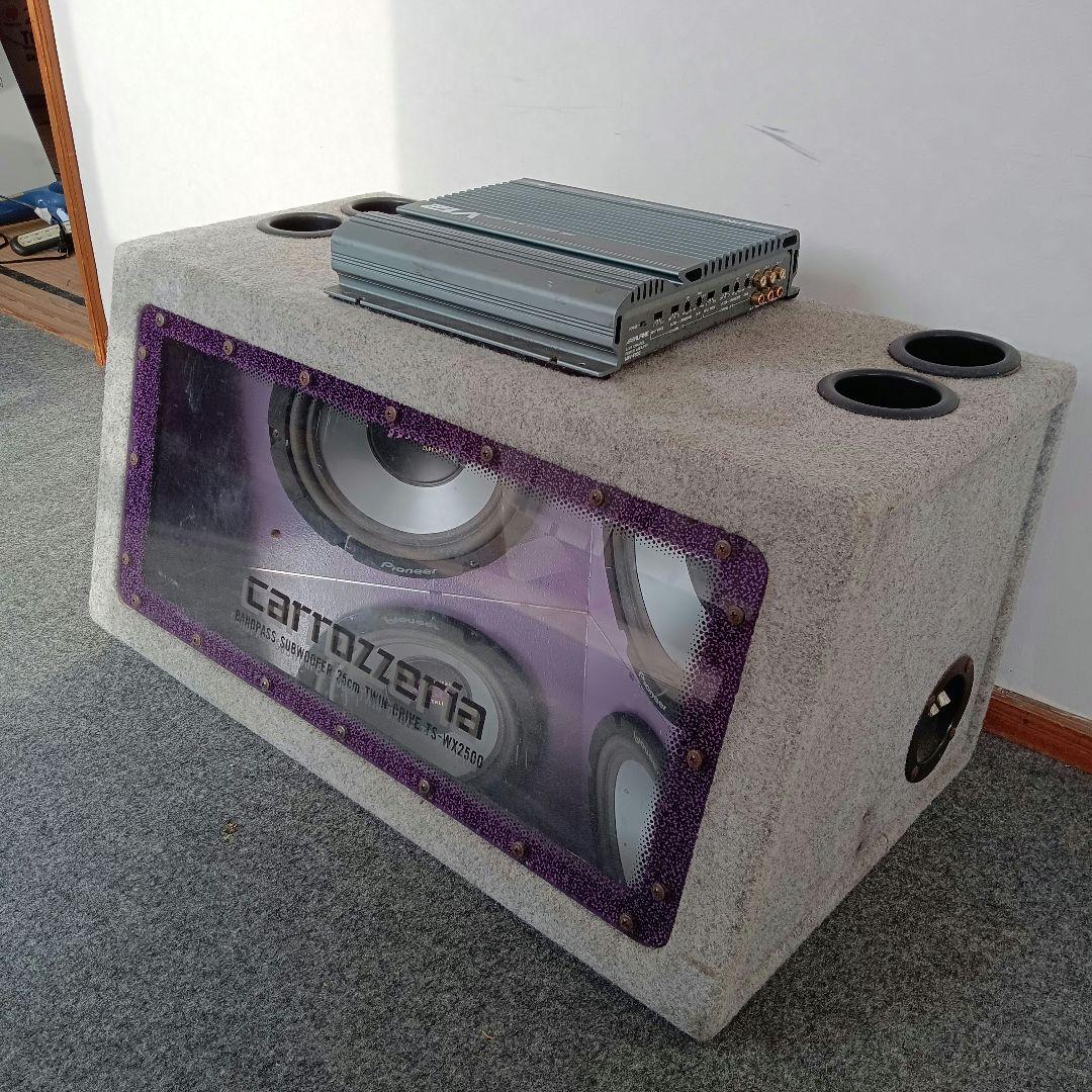 ■Carrozzeria　TS-WX2500ウーファーBOX □Carrozzeria TS-WX2500 ウーファーBOX - メルカリ