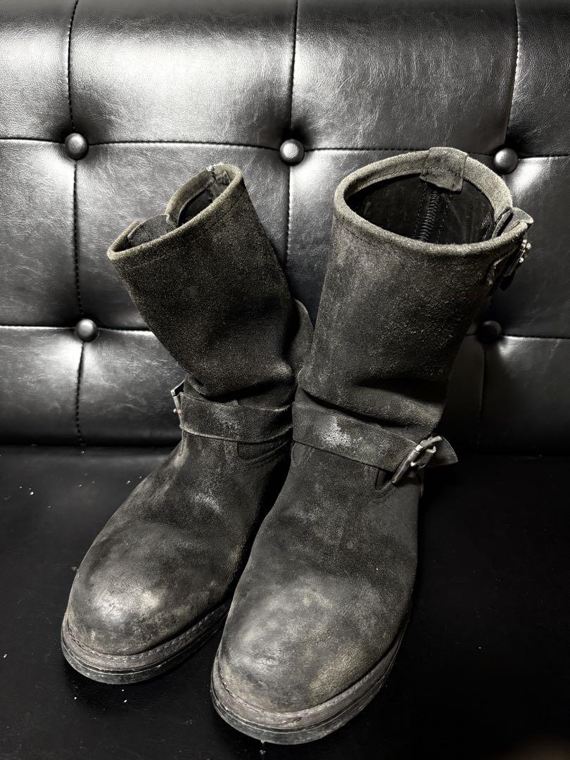 希少10D REDWING BEAMS別注 8274 スエードエンジニアブーツ RED WING beams別注 エンジニアブーツ8274（RED WING】レッド