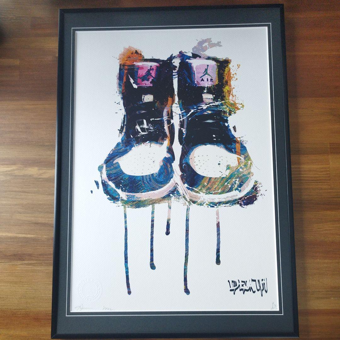 DEATH NYC アートポスター NIKE エアジョーダン（DEATH NYC