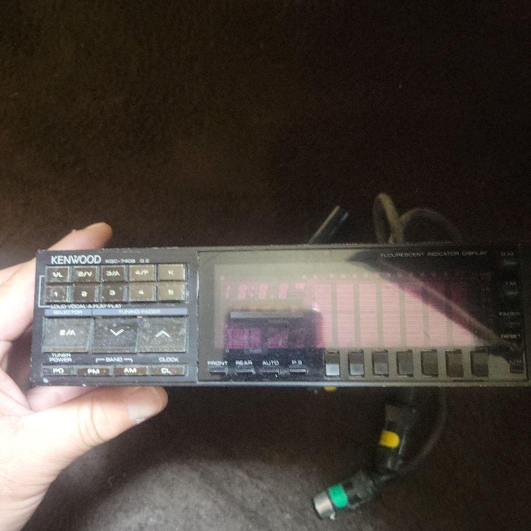 90年当時物 旧車 族車ケンウッドKRC-X880 KGC-770 イコライザー Yahoo!オークション -「ケンウッド krc」(カーオーディオ) の