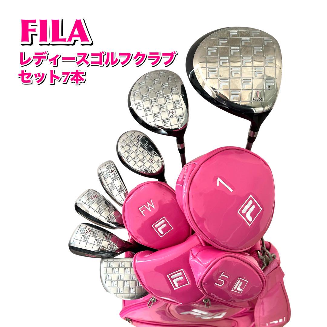 かわいい♡ピンク FILA フィラ レディースゴルフクラブセット 7