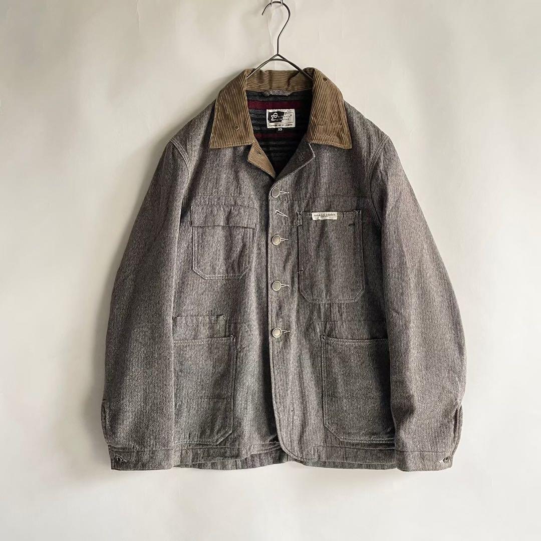 Engineered Garments ハンティングジャケット　アメリカ製 ENGINEERED GARMENTS USA製 Railroad Jacket（中古】【中古品