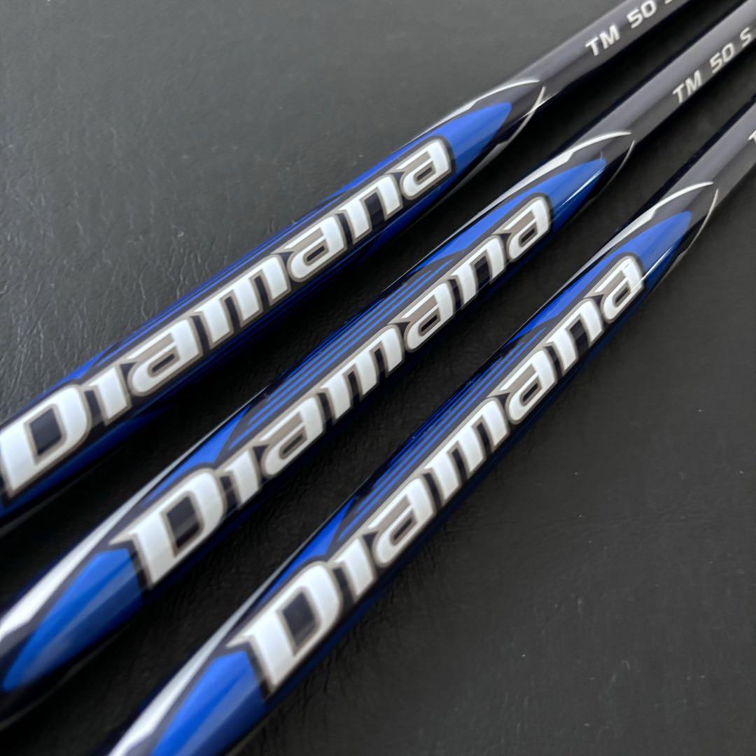 送料込ゴルフクラブシャフトDiamanaTM50Sグリップ未使用テーラーメイド 送料込ゴルフクラブシャフトDiamanaTM50Sグリップ未使用