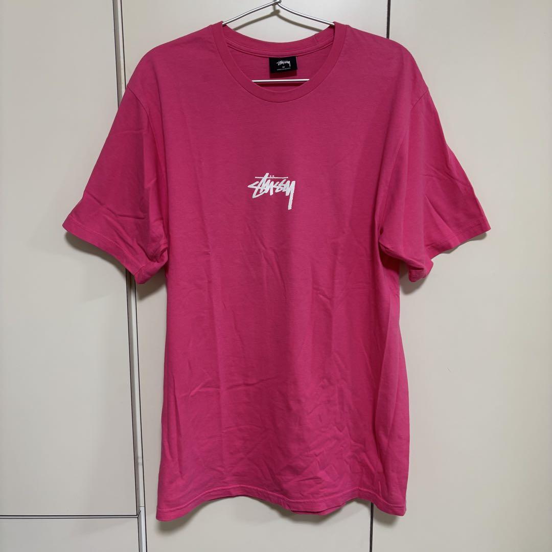 ステューシー Tシャツ 半袖 Stussy Football T-Shirt Pink ステューシー Tシャツ 半袖 Stussy Football T-Shirt Pink