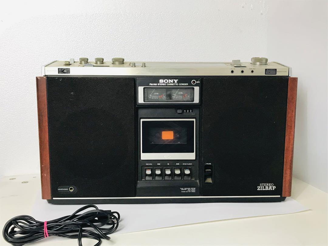 希少機種 SONY CF-6600 ZILBAP ラジカセ 通電可 ジャンク（Yahoo