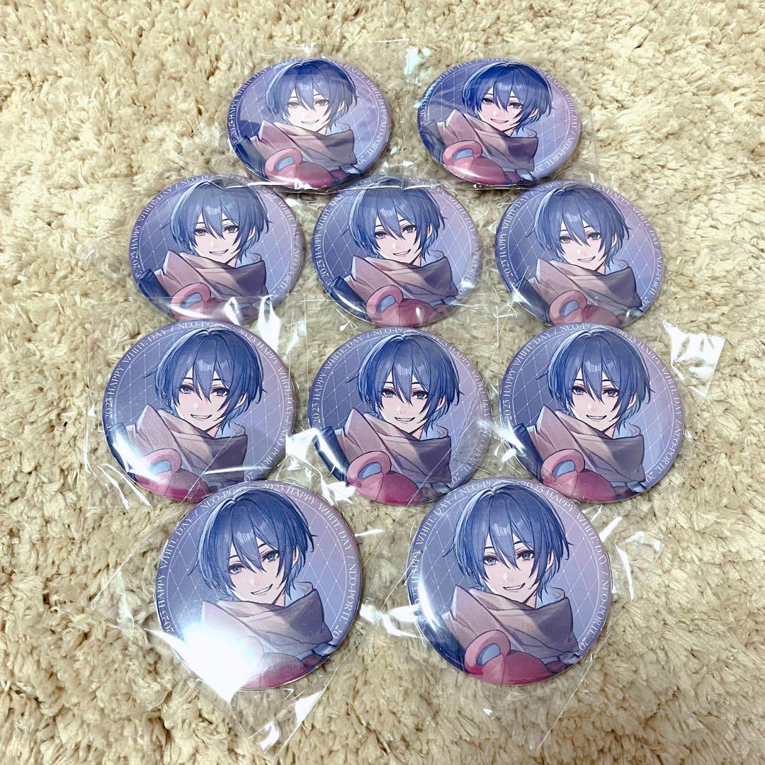 ネオポルテ Neo-Porte 白雪レイド ホワイトデー 缶バッジ （Neo