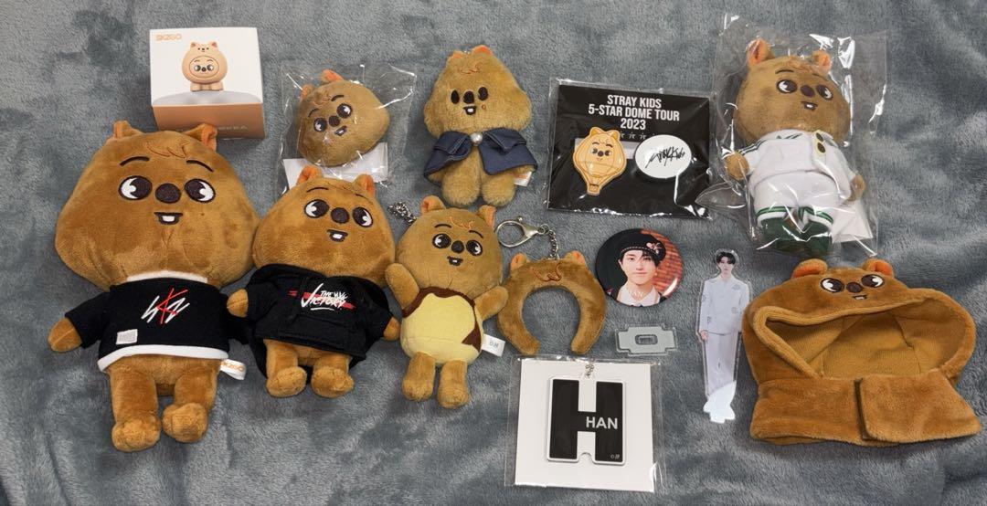 straykids skzoo ハン ぬいぐるみ アクスタ グッズ セット