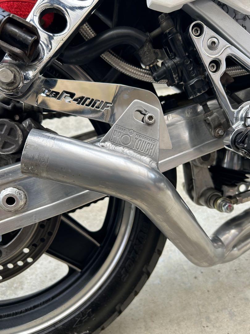 CBX400F キャンディーライフ プロタッチ 45π 美品】PRO TOUCH プロタッチ 45パイ キャンディーライフ CBX