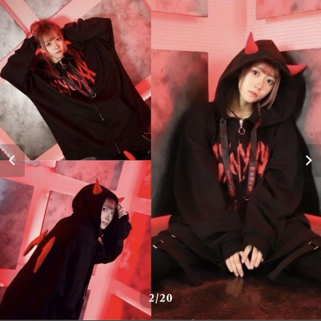 CHICC PSYNYXX パーカー パーカー | 韓国系ユニセックスTHICC サブカル系PSYNYXX