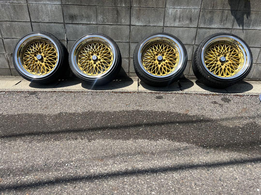 SSRフォーミュラメッシュ18インチ10j+24 9、5j+30深リム（SSR