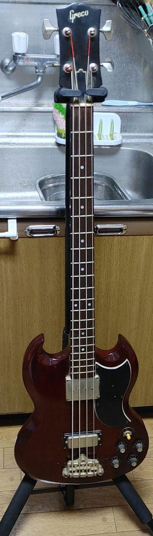 Greco SGベース チェリー色 Greco SGベース チェリー色（Gibson SG Standard Bass Heritage