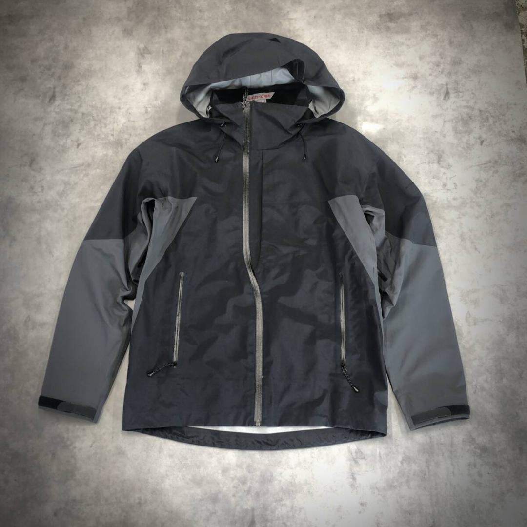 GQ320◇westcomb : mirage jacket◇M◇黒/グレー系 （Mirage
