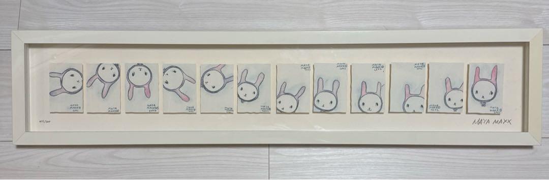 B86激レア✨　MAYA MAX アート作品「メルちゃん from sky」 マヤマックス mayamaxx アート作品 「メルちゃん from sky