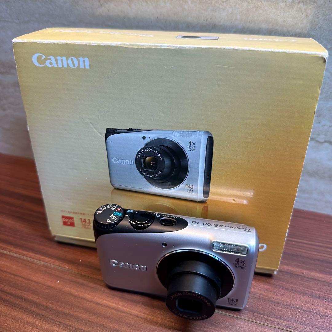 Canon Power Shot A2200 デジカメ 極美品 Amazon | Canon デジタルカメラ PowerShot A2200 レッド PSA2200