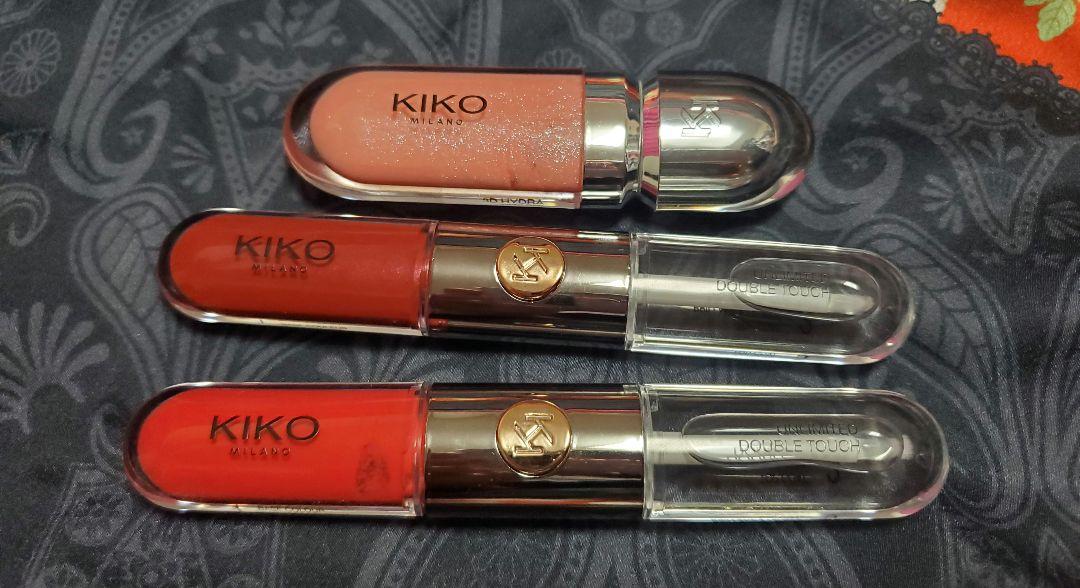 KIKO リップグロス 3本セット（KIKO MILANO キコミラノ リップ