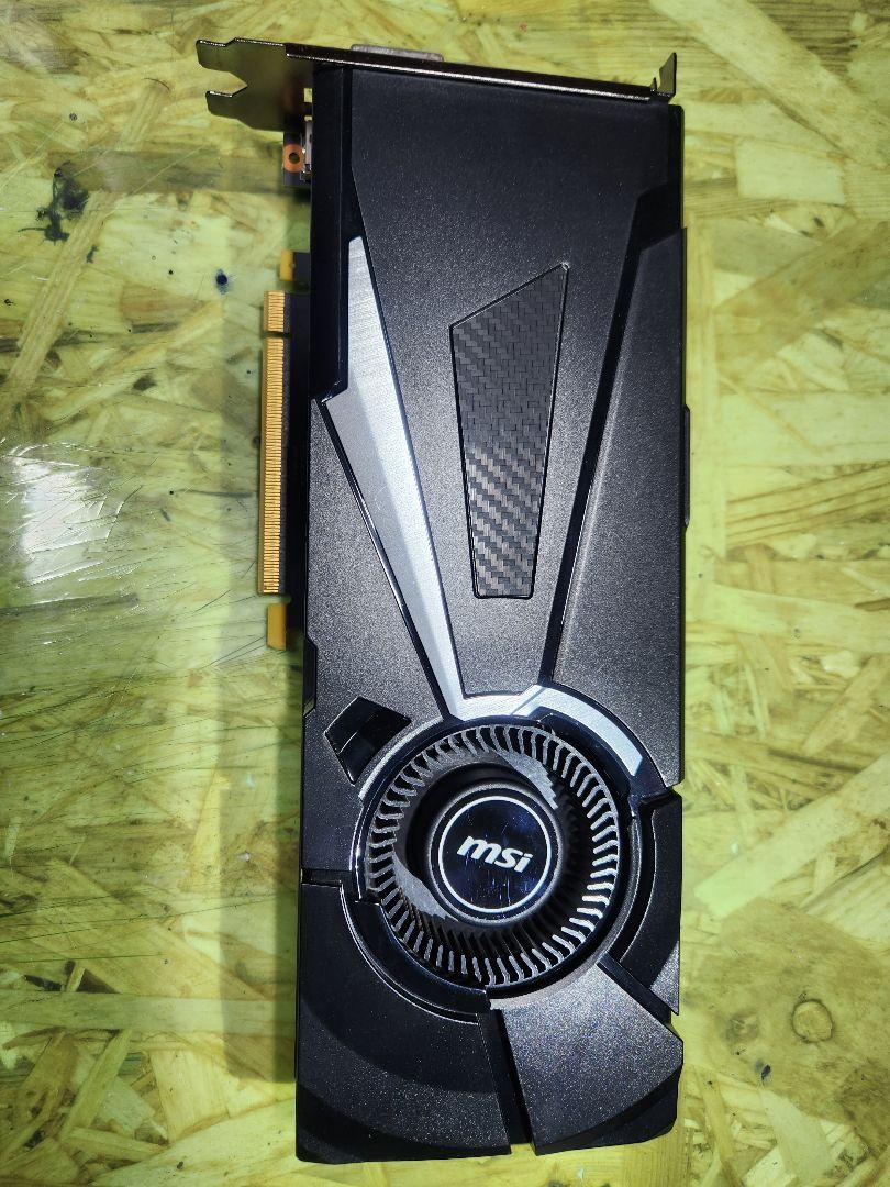 動作品】msi GTX 1080 AERO 8G（MSI GeForce GTX 1080 8GB