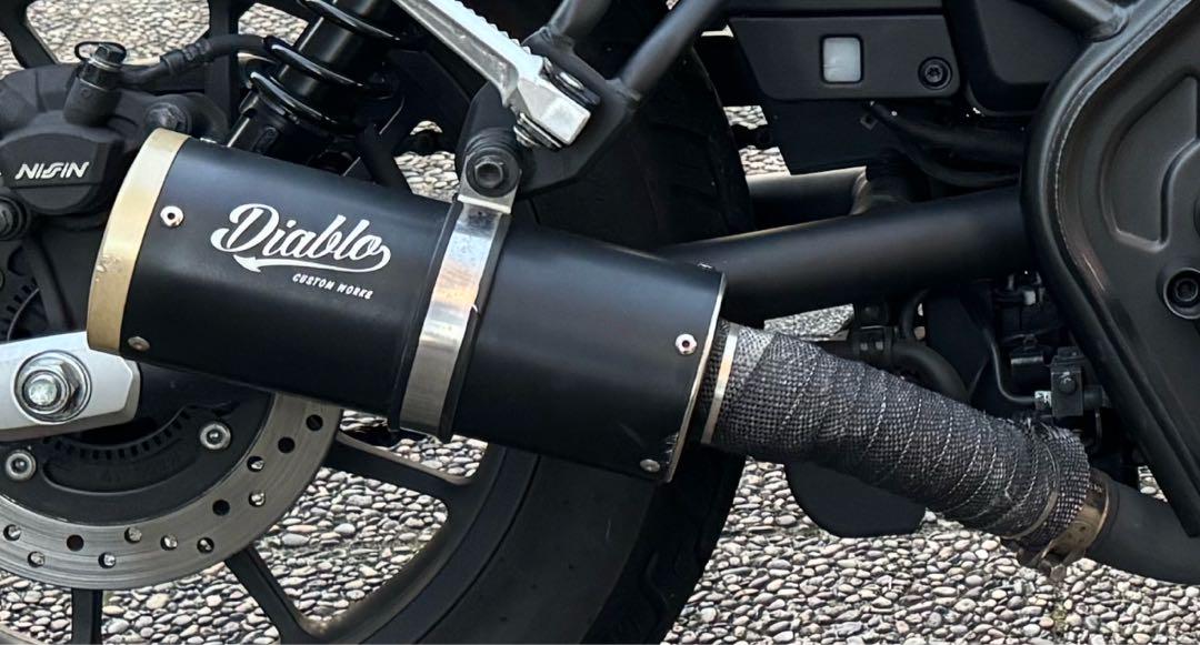 レブル250 K-SPEED Diablo マフラー Rebel250（K-SPEED REBEL
