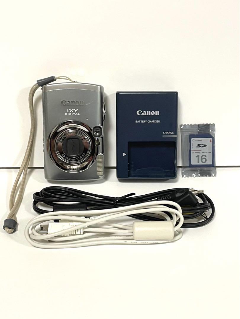 Canon IXY DIGITAL 800 IS（SDカード：2GB） 稼動品 Canon - キヤノン Canon IXY 800IS デジカメ SDカード付の通販