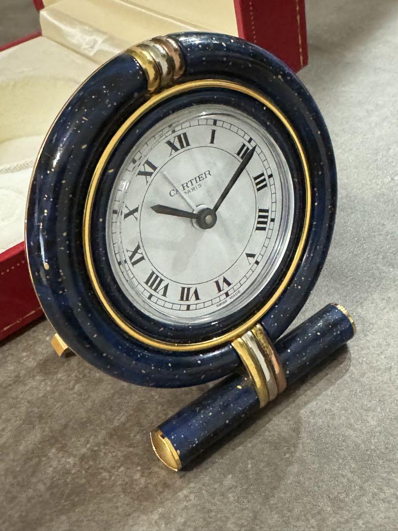 43908 ★年 Cartier カルティエ トラベルクロック 時計 ジャンク 43908 ☆年 Cartier カルティエ トラベルクロック 時計 ジャンク