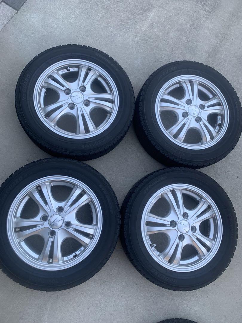 ②ルーミー純正ホイールタイヤ４本セット ホイール14×5J 165/65R14 タンク ルーミー トール 165/65R14 ホイールセット | おすすめ