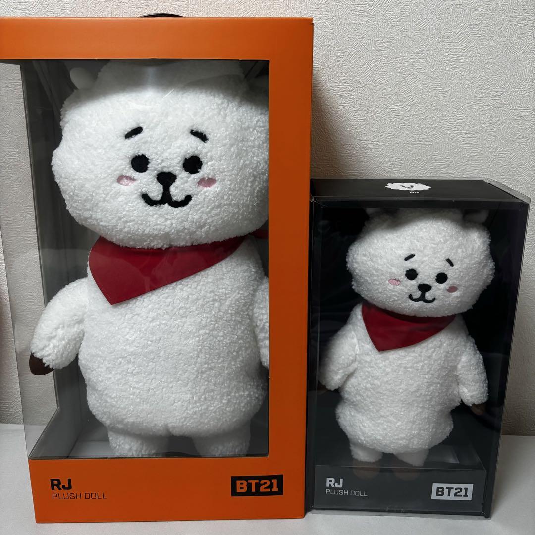 BTS bt21 RJぬいぐるみ スタンディングドール+ジャンボ（BT21