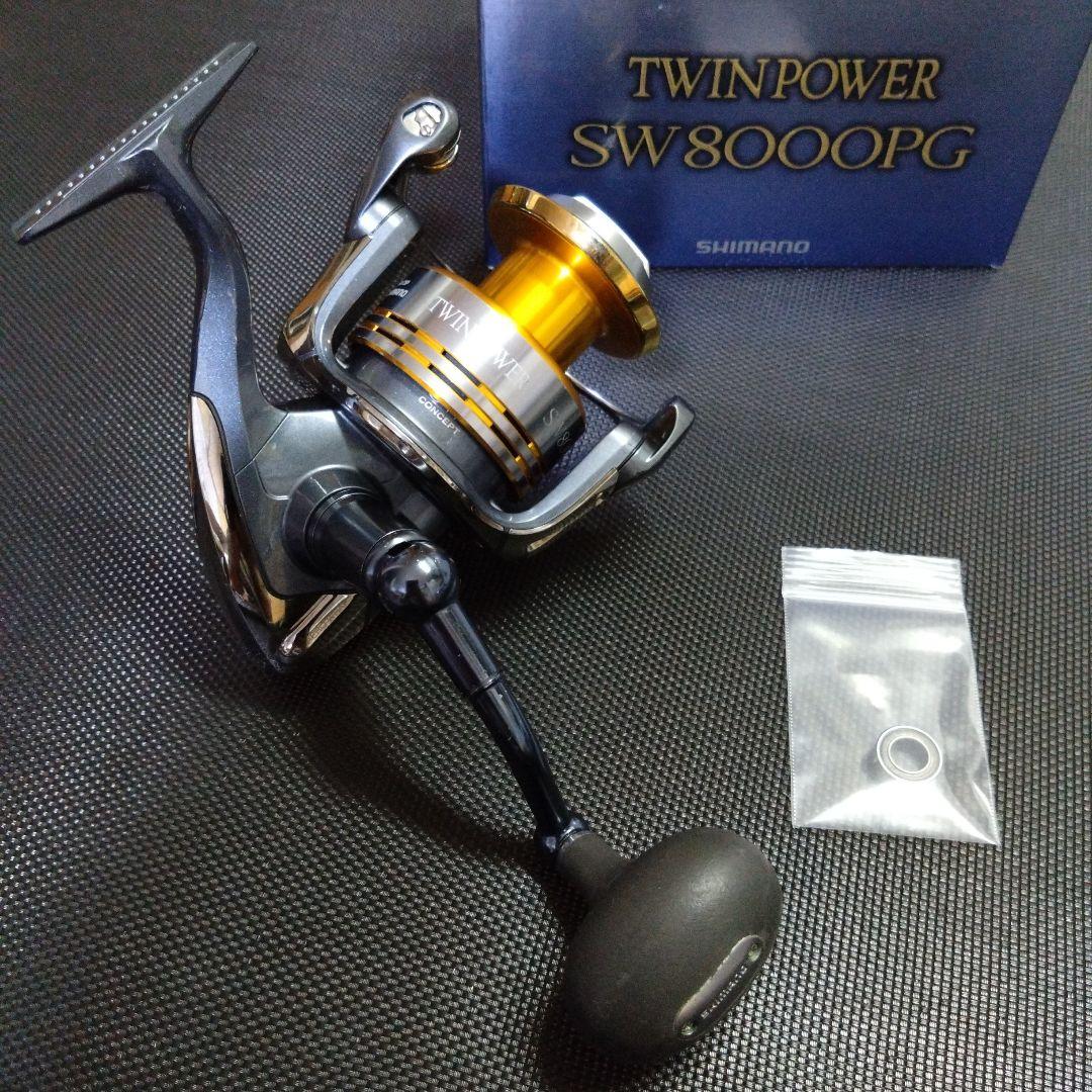 シマノ ツインパワー SW 8000PG JAPAN（TWIN POWER SW8000PG