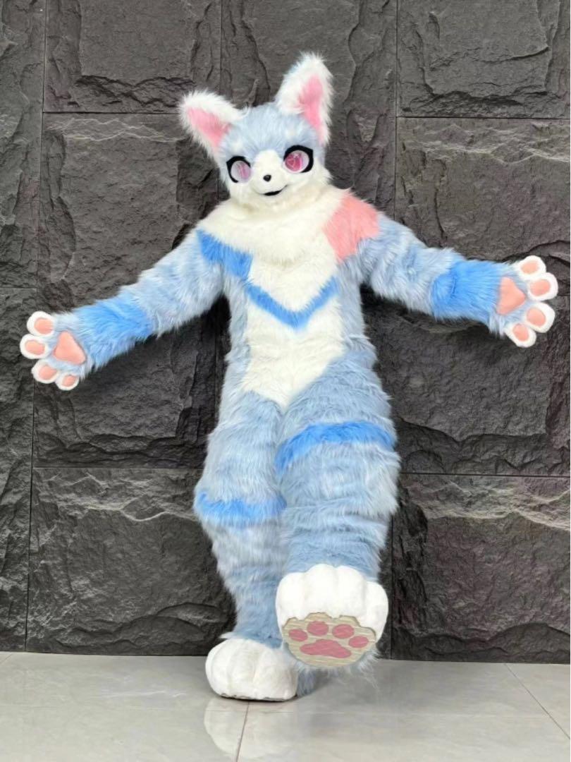ケモノ　着ぐるみ　美少女風　マスク　面　アトラク　ファースーツ　Fursuit Amazon.co.jp: 着ぐるみ kigurumi ファースーツ fursuit