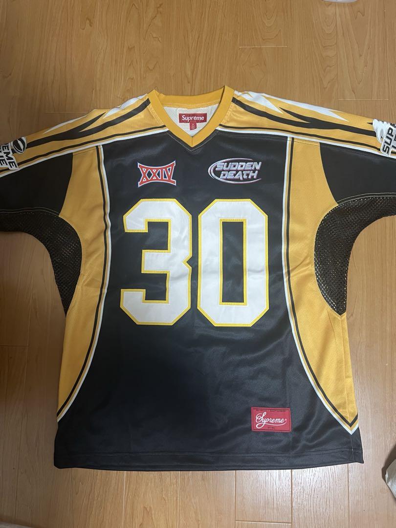 美品Supreme Sudden Death Football Jersey（Supreme Sudden