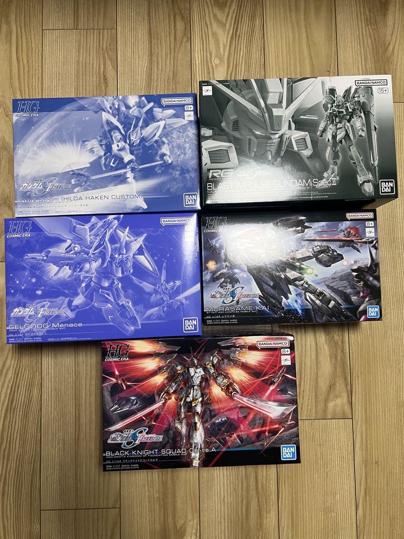ガンダムseed ガンプラ 7点セット （ガンダムSEED DESTINY』の