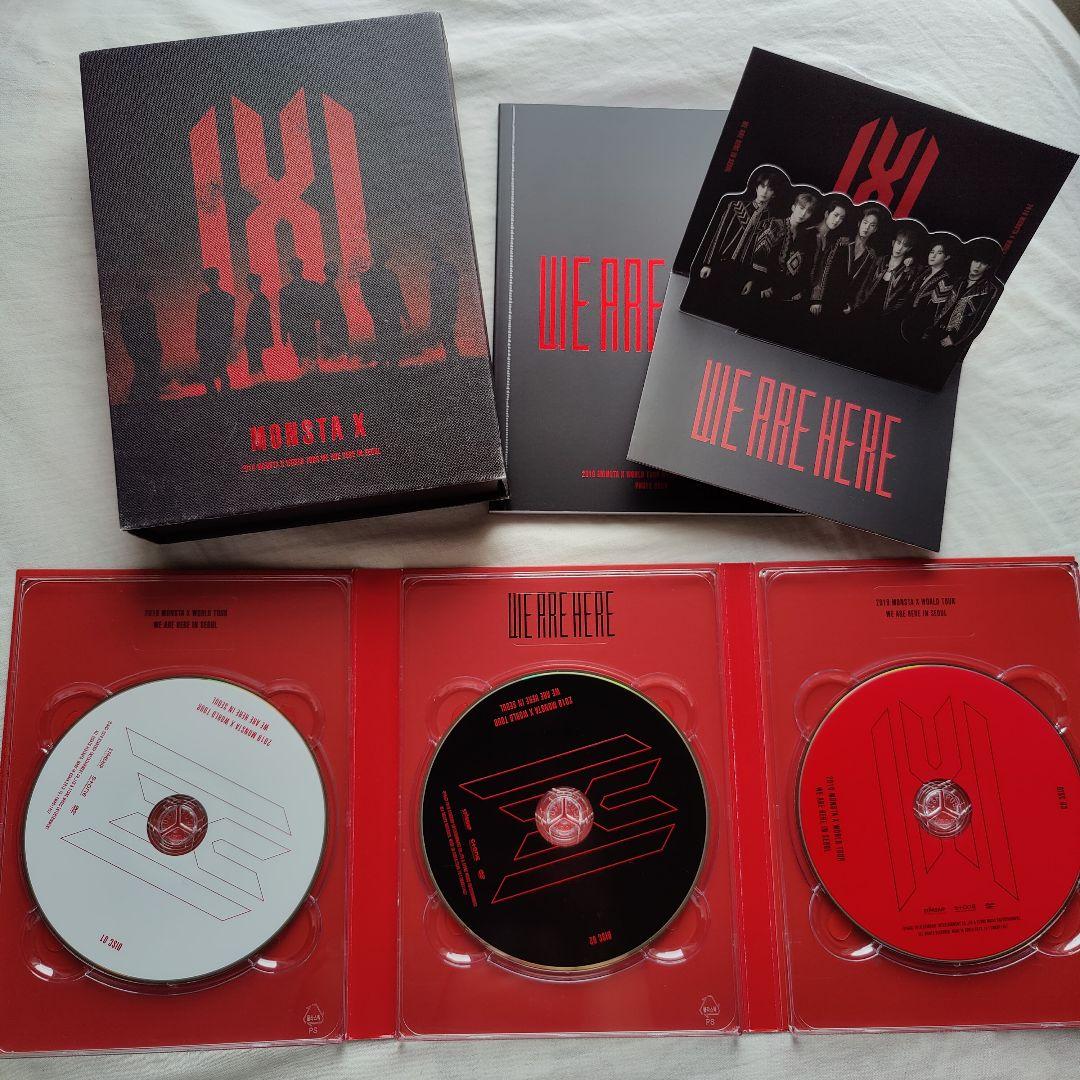 MONSTA X WE ARE HERE IN SEOUL DVD