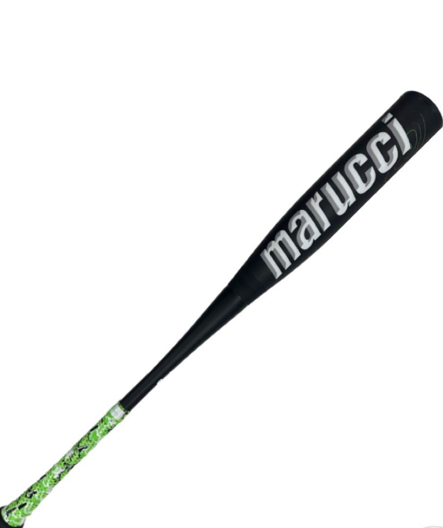 即発送❗️★極美品★ 少年ワニクラッシャー　緑　80㎝　新品専用ケース付き★ マルーチ（marucci）（キッズ）少年軟式用バット 野球 ワニ