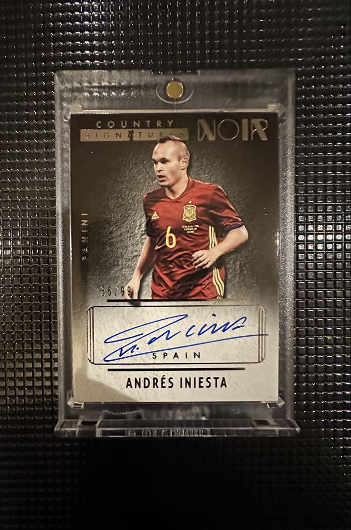 ANDRES INIESTA auto イニエスタ直書きサイン入りカード（2022