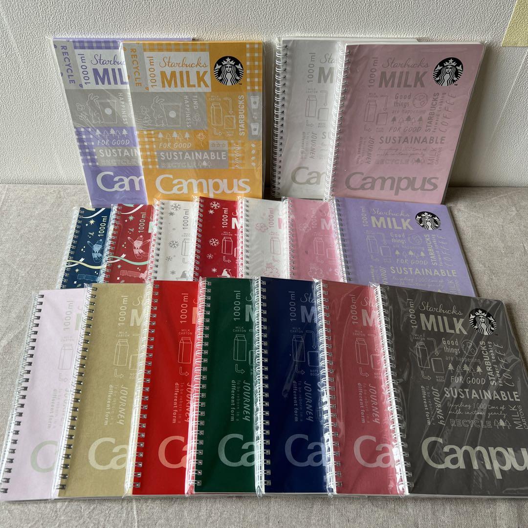 新品】STARBUCKS スターバックス ノート 18冊セット