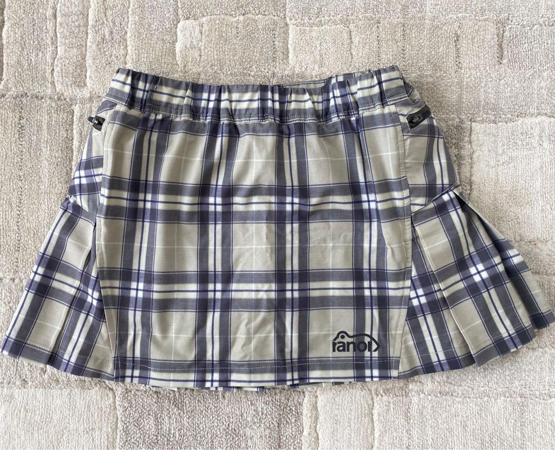 ranor ラナー TARTAN CHECK PLEATS SKIRT（Ranor Tartan Check