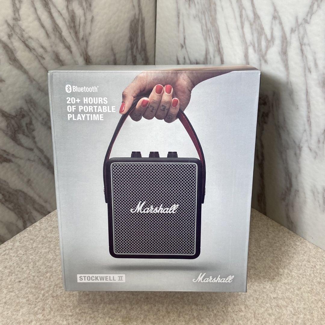 未使用 Marshall マーシャル　STOCKWELL 2　白　スピーカー Marshall マーシャル STOCKWELL 2 白 スピーカー 3（マーシャル