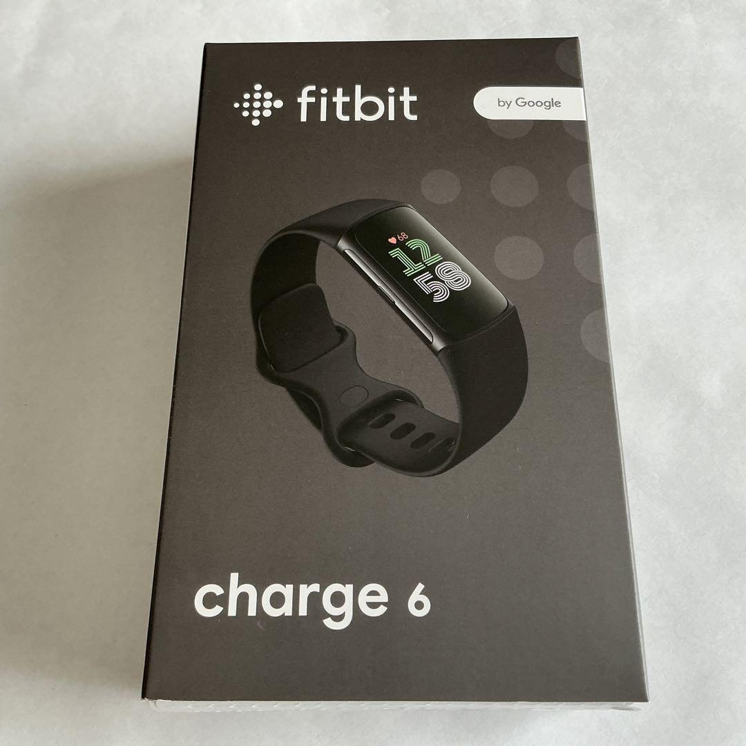 るな様専用】【新品未開封】Fitbit Charge 6 ブラック （Fitbit