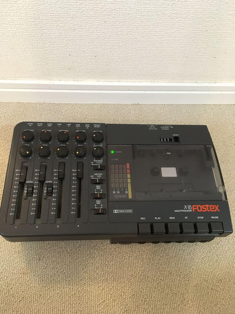 Fostex X-18 ジャンク（希少 Fostex X-26 カセットMTR / TASCAM