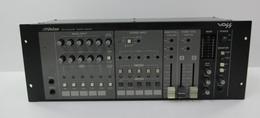 Victor オーディオミキサー PS-M300B ビクター JVC Victor - Victor オーディオミキサー PS-M300B ビクター JVCの