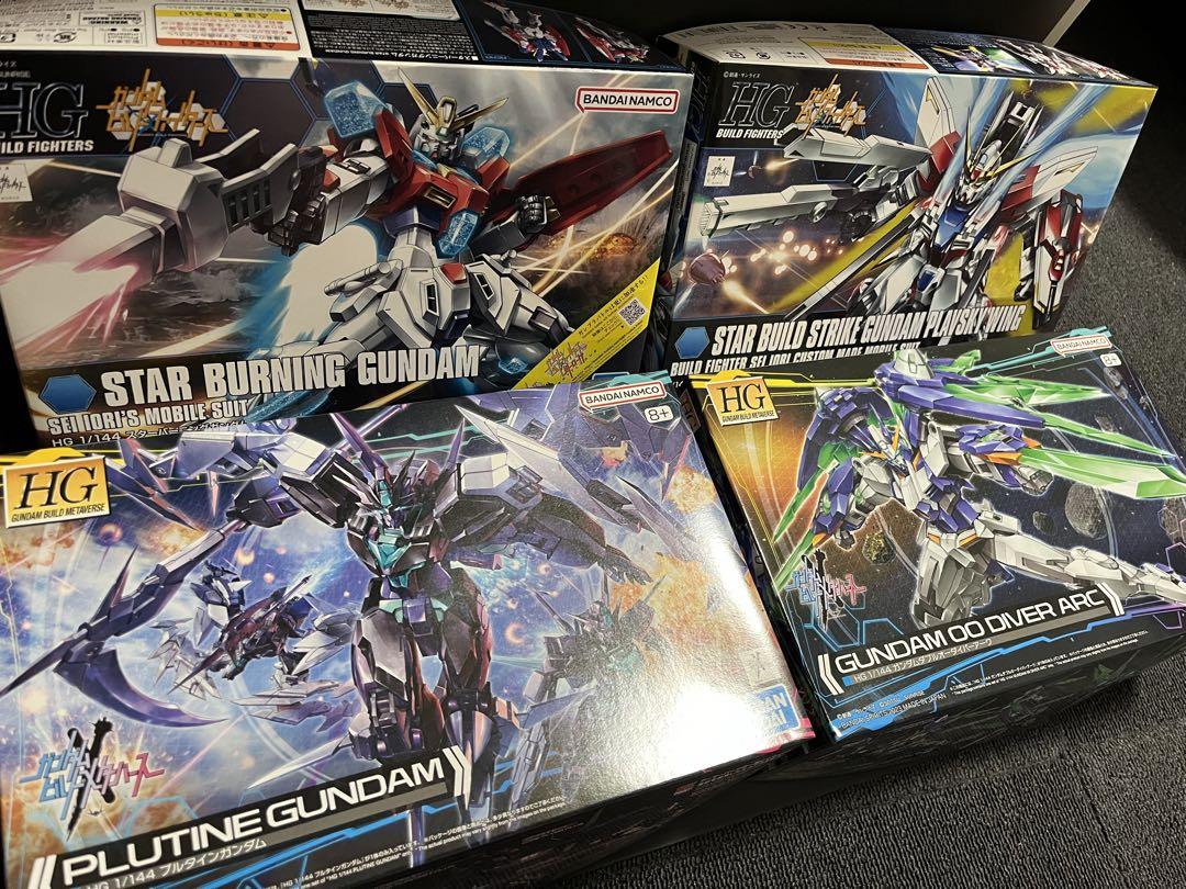 HG ガンプラ4点セット｜Yahoo!フリマ（旧PayPayフリマ）
