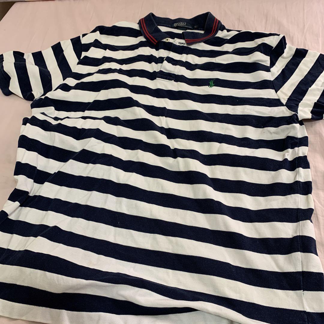 新品未使用タグ付【2024SS】 ポロラルフローレン ベア ポロシャツ ボーダー Polo Ralph Lauren(ポロラルフローレン) ボーダーポロシャツ③