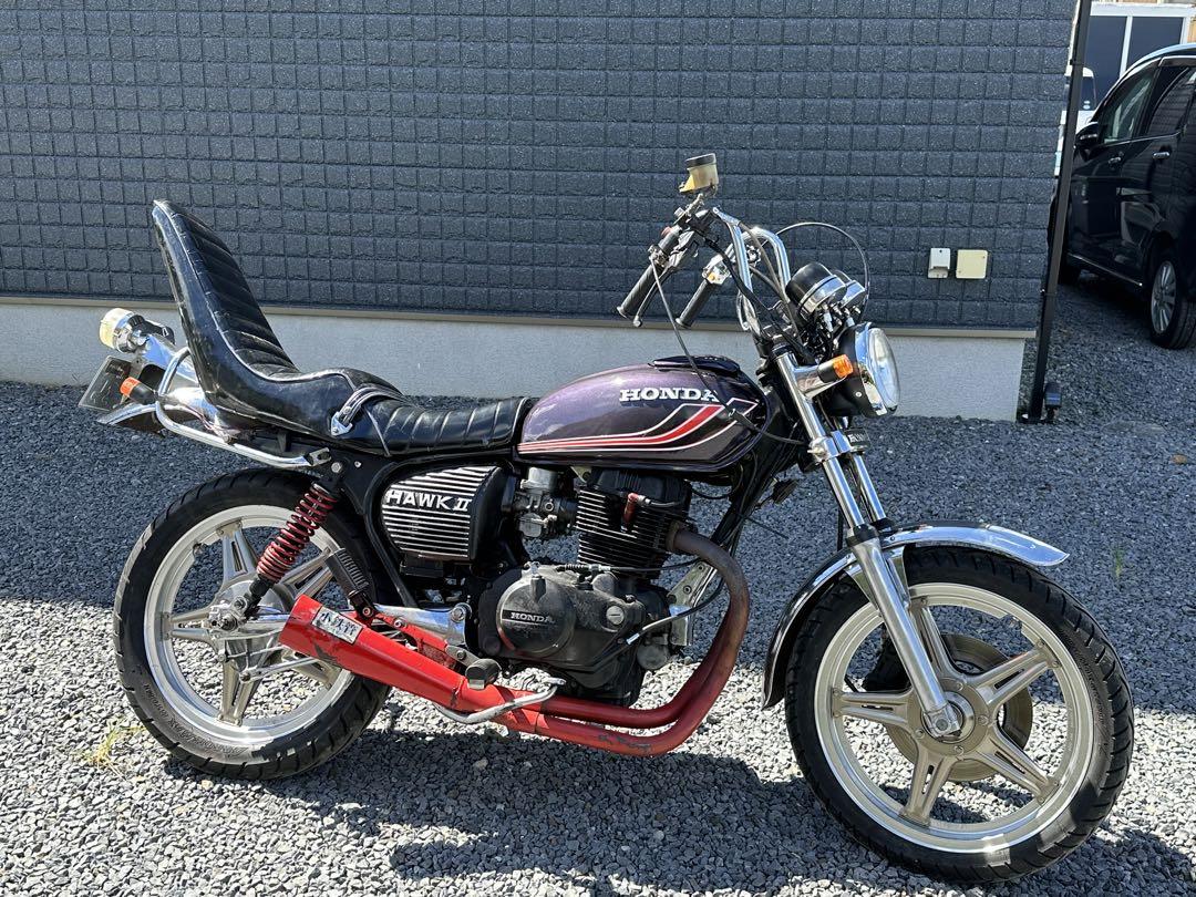 年末年始だけ出品します！ cb250t cb400t Yahoo!オークション - CB250T 5速バブ エンジン絶好調 登録簡単