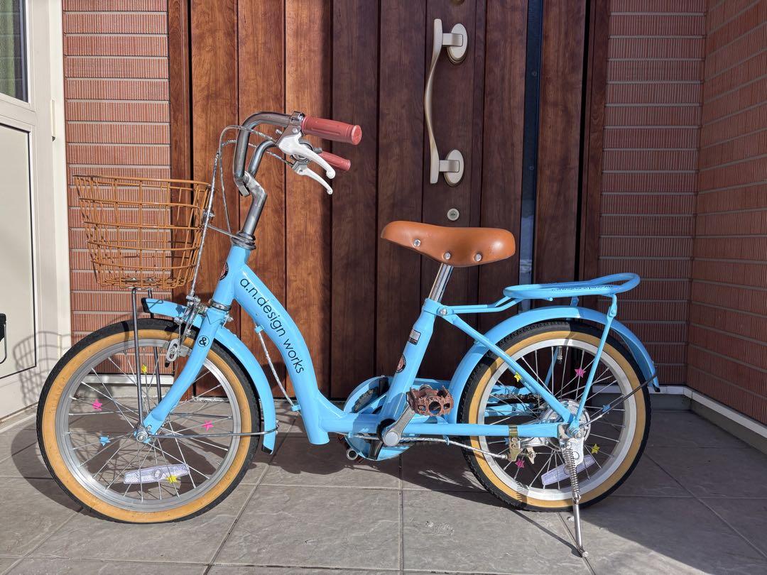 ai design WORKS 子供用自転車 水色 ai design WORKS 子供用自転車 水色 - メルカリ