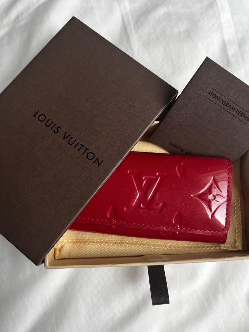 LOUIS VUITTON ルイヴィトン ヴェルニ 4連キーケース 箱付き