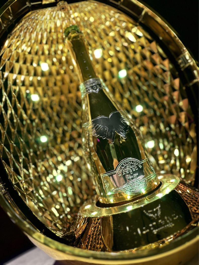 ANGEL CHAMPAGNE Vintage2008 Egg ブルー ANGEL CHAMPAGNE Vintage2008 Blue Egg - ANGEL CHAMPAGNE