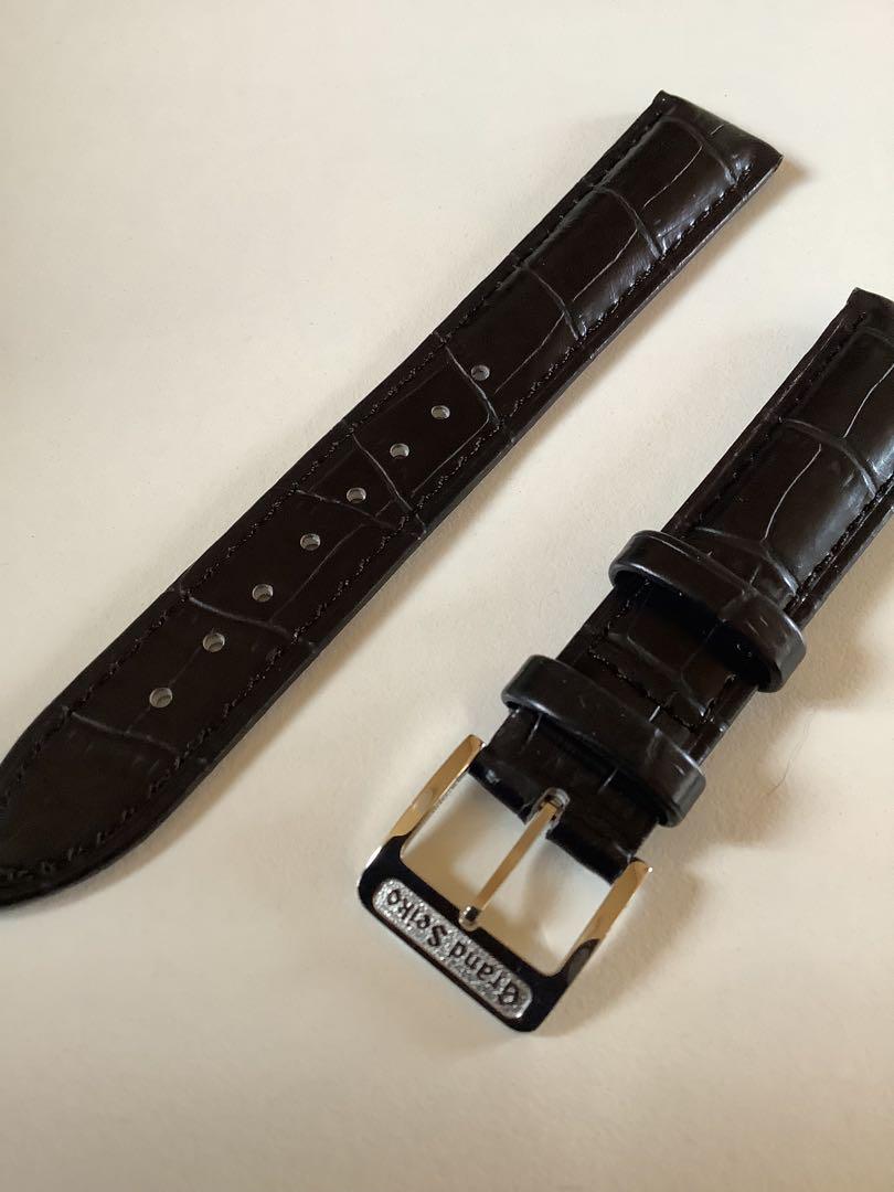グランドセイコー尾錠+ 18mmベルト 新品 （Grand Seiko D