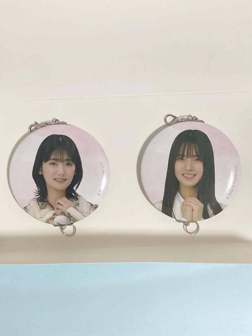櫻坂46 中嶋優月 井上梨名 キーホルダー （櫻坂46 10thBACKSLIVE