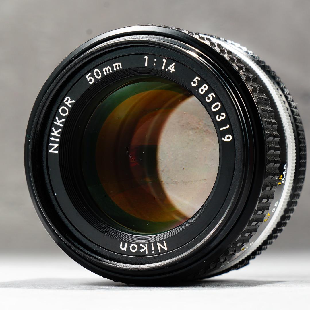 SIC【極美品】動作◎ ニコン Ai-s Nikkor 50mm F1.4 19（Yahoo