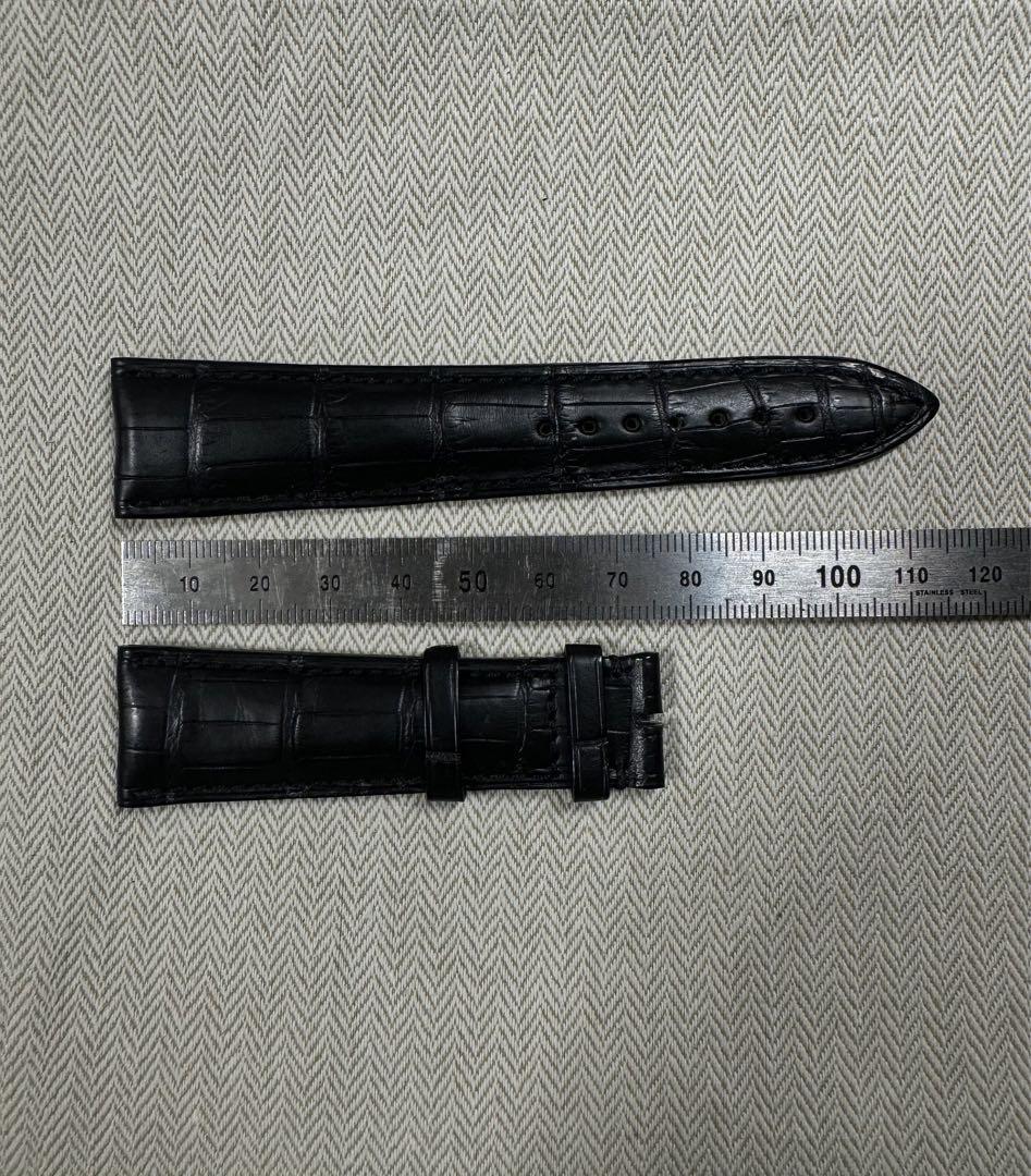 新品未使用品 ブランパン アリゲーター 時計ベルト レザーベルト