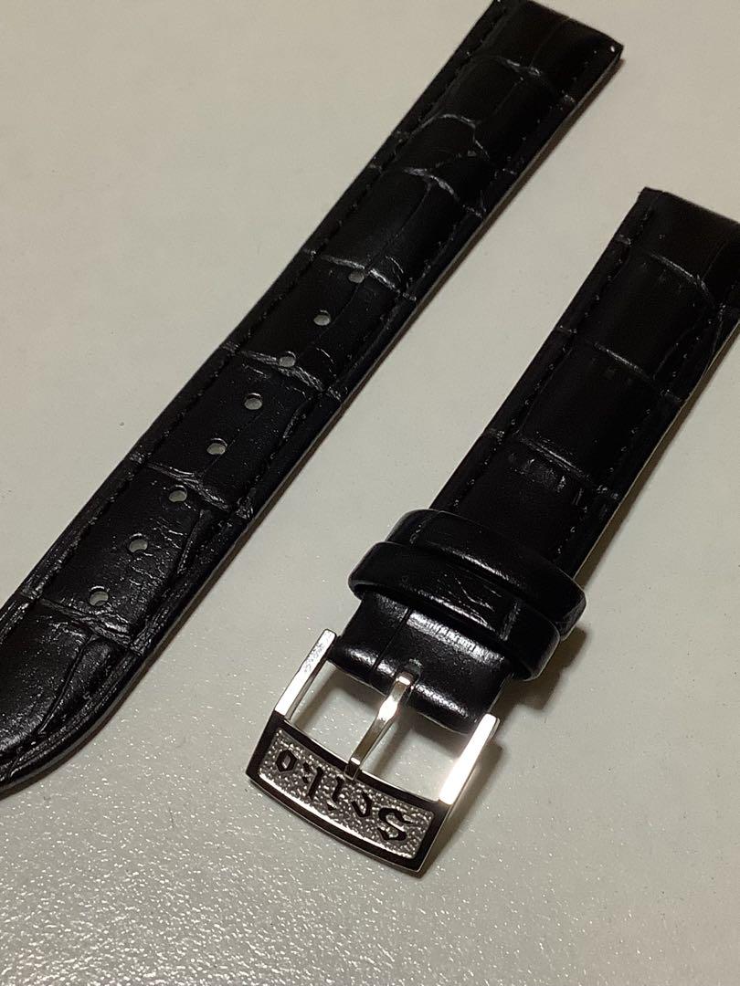 グランドセイコー純正尾錠+レザーベルト　新品 Grand Seiko SEIKO GS セイコー グランドセイコー 純正 尾錠
